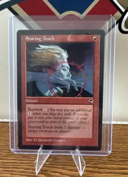 Searing Touch Tempest Regular MTG Magic The Gathering 1997 - Image 1