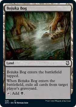 Bojuka Bog NM #226 Commander: Adventures in the Forgotten Realmsl MTG - Image 1