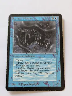 WOTC MTG Vintage Alpha Edition Phantom Monster (MP) CCG Magic the Gathering - Image 2