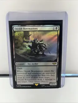 Orcish Bowmasters Foil Magic the Gathering Lord of the Rings #103 Pack Fresh - Image 2