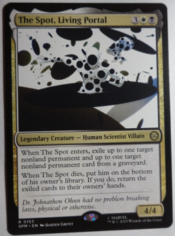 Magic The Gathering Spider-Man, R 0153 The Spot, Living Portal Pack Fresh ! - Image 1