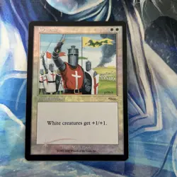 Magic: The Gathering Mtg Old Frame Foil Crusade English En Dci Promo - Image 1