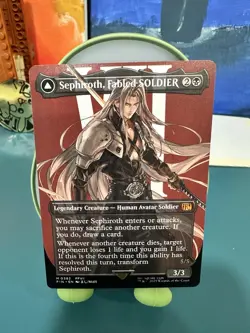 Sephiroth, Fabled SOLDIER (Borderless) (0382) Final Fantasy Regular - Image 1