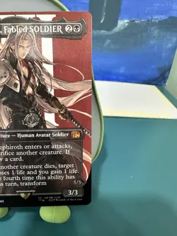 Sephiroth, Fabled SOLDIER (Borderless) (0382) Final Fantasy Regular - Image 3