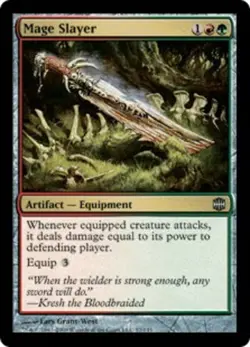 1x Mage Slayer Light Play MTG Magic - Kid Icarus - - Image 1