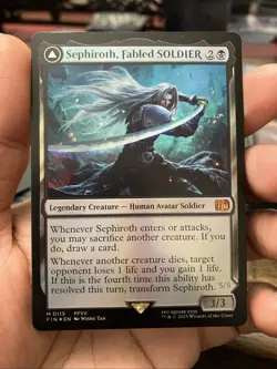 Sephiroth, Fabled SOLDIER Final Fantasy Foil - Image 1