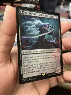 Sephiroth, Fabled SOLDIER Final Fantasy Foil - Image 2