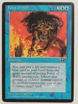 1 x Force of Will | Alliances | MTG | Magic The Gathering - Image 1
