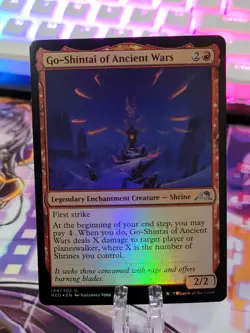 Go-Shintai of Ancient Wars Foil 144/302 Kamigawa: Neon Dynasty NEO Uncommon - Image 1