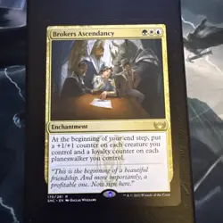 Brokers Ascendancy - Streets of New Capenna (SNC) - Rare Enchantment MTG - Image 1