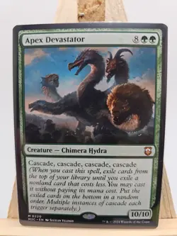 MTG Apex Devastator 0220 Dragonstorm Commander Near Mint Condition - Image 1