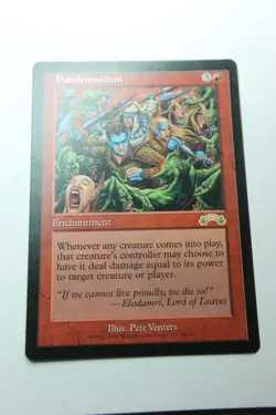 MTG Pandemonium x1- -Exodus-Lightly Played - Image 1