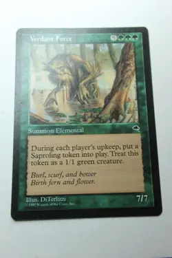 MTG Verdant Force x1- -Tempest-Lightly Played - Image 1