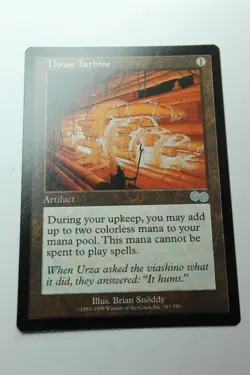 MTG Thran Turbine x1- -Urza's Saga-Lightly Played - Image 1