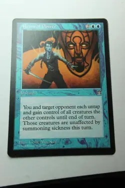 MTG Reins of Power x1- -Stronghold-Lightly Played - Image 1