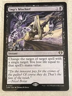 Imp’s Mischief Commander Masters Regular - Image 1