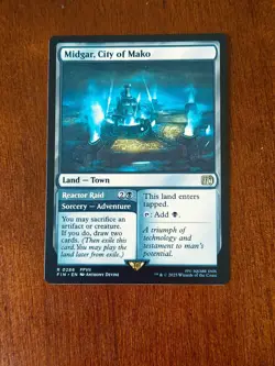 Midgar, City of Mako Rare 0313: Final Fantasy MTG - Image 1
