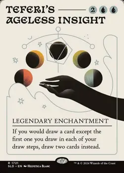 [1x] Teferi's Ageless Insight Near Mint, English Secret Lair MTG Magic - Image 1