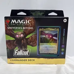 Magic the Gathering Universes Beyond: Fallout Commander Deck -Mutant Menace -NEW 195166228532 - Image 1