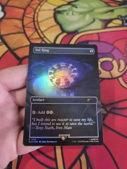 Sol Ring (1734) (Rainbow Foil) Secret Lair Drop Ironman MTG MINT - Image 1