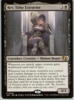 Rev, Tithe Extractor (Anime) R Foundations Jumpstart 45 NM - Image 1