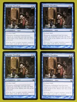 Chronic Flooding x4 Return to Ravnica 4x Playset Magic the Gathering MTG - Image 1