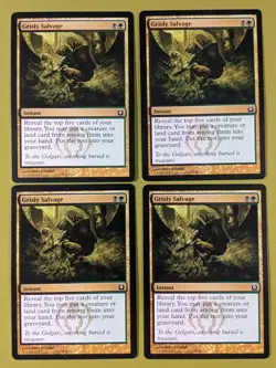 Grisly Salvage x4 Return to Ravnica 4x Playset Magic the Gathering MTG - Image 1