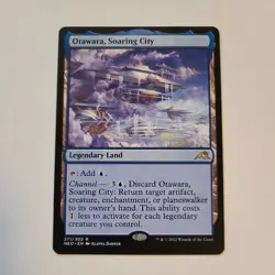 Magic the Gathering - Otawara, Soaring City - Kamigawa: Neon Dynasty - NM - Image 1