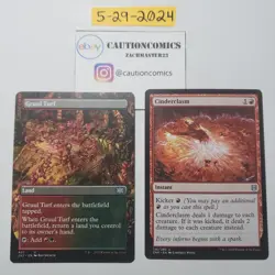 NM Borderless Gruul Turf #407 2022 2X2 MTG + Cinderclasm (Box10) - Image 1