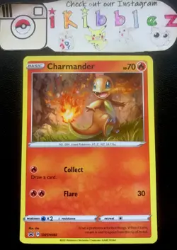 Charmander SWSH092 NM Holo Foil Black Star Pokemon Promo. Free Tracked Shipping! - Image 1