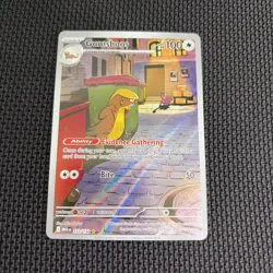 Gumshoos 153/132 Illustration Rare IR Holo Mega Evolution Pokemon TCG Card - Image 1