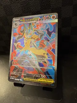 Pokemon Mega Lucario EX FA 160/132 Ultra Rare Holo NM Mega Evolution TCG Card - Image 5
