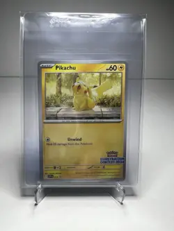 Pikachu 214 Illustration Contest 2024 SV: Scarlet & Violet Promo LP Pokemon TCG - Image 1