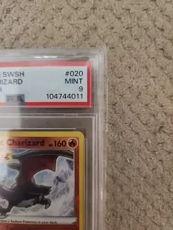 Radiant Charizard 20/159 Crown Zenith PSA 9 MINT Pokemon TCG - Image 2