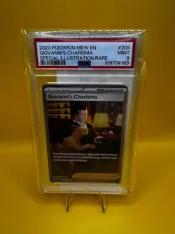 Giovanni's Charisma 204/165 Sv: Pokemon 151 PSA 9 - Image 1