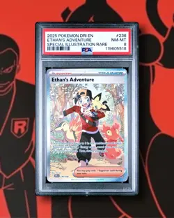 Pokemon TCG Ethan's Adventure 236/182 Special Illustration Destined Rivals - Image 1