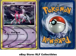2009 Pokemon, Platinum Arceus, #AR7 Arceus Lv. 100, Holo Rare - Image 1