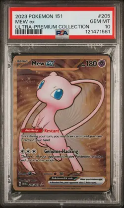 2023 POKEMON 151 ULTRA-PREMIUM COLLECTION #205 MEW EX PSA 10 - Image 1