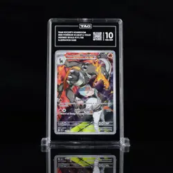 TAG 10 Pokemon Destined Rivals Team Rocket's HOUNDOOM 191/182 PSA CGC - Image 1
