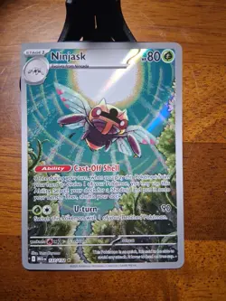 Ninjask 137/132 Illustration Rare Mega Evolution Pokemon TCG - Image 1