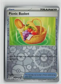 Pokemon TCG Scarlet & Violet Base Set Picnic Basket x1 NM Reverse Holo 184 - Image 1