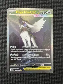 Pokemon Mega Evolution Mega Absol EX SIR 180/132 NM + CLEAN. Possible 10 - Image 1
