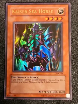 1x (LP) Kaiser Sea Horse - SKE-015 - Ultra Rare - Unl Edition YuGiOh - Image 1