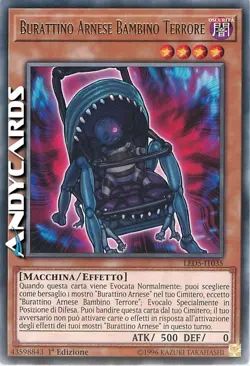 BURATTINO ARNESE BAMBINO TERRORE • Rara • LED5 IT035 • 1Ed • YUGIOH! • ANDYCARDS - Image 1