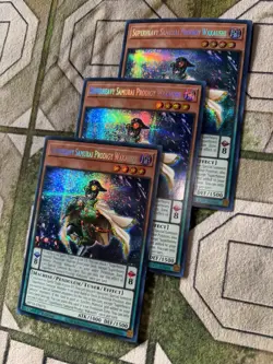 YuGiOh SUPERHEAVY SAMURAI PRODIGY WAKAUSHI Prismatic Secret MP24-EN076 - Image 1