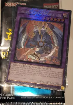 Yu-Gi-Oh! Garura Wings of Resonant Life RA02-EN024 Collector's Rare 1st Edition - Image 1