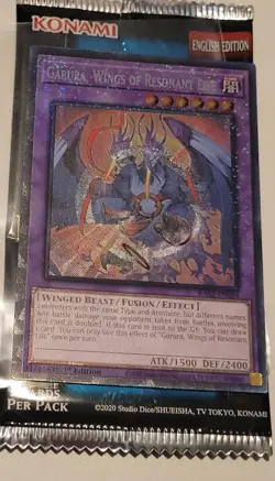 Yu-Gi-Oh! Garura Wings of Resonant Life RA02-EN024 Collector's Rare 1st Edition - Image 2