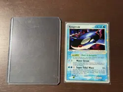 Pokemon Kyogre EX Holo Card EX Hidden Legends Series 94/101 - Image 1