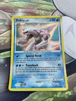 Palkia DP27 Diamond & Pearl Black Star Promo Holo Pokemon Card LP - Image 1