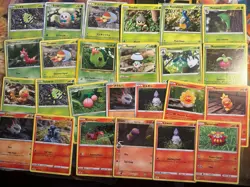 77 Pokemon [Yuka Morii] Illustrated Clay Art Card Lot Vintage-Modern NM-MP - Image 1
